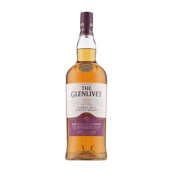 Whisky Single Malt Glenlivet Escocia Triple Cask — Triple Barrica 70 cl