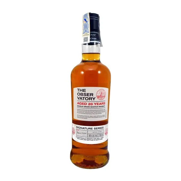 Whisky Single Malt Observatory Single Grain 20 Años 70 cl