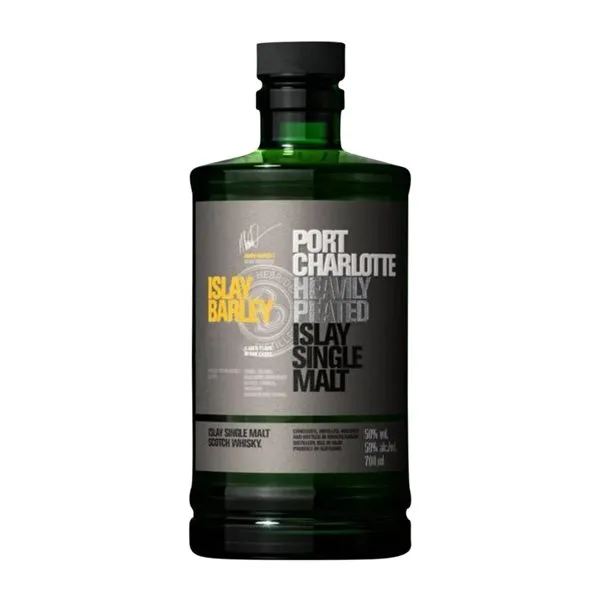 Whisky Single Malt Bruichladdich Port Charlotte Islay 70 cl Barley — Cebada
