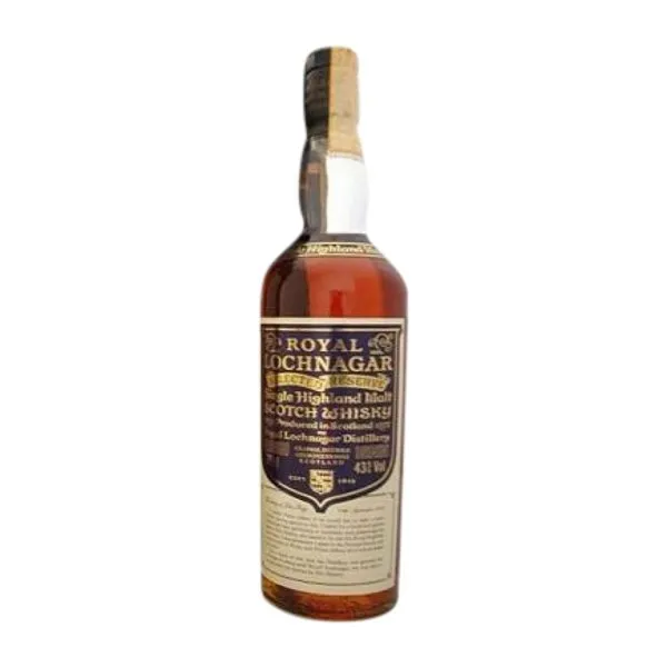 Whisky Single Malt Royal Lochnagar Selection — Selección Reserva 70 cl Ejemplar Coleccionista No Apto para Consumo