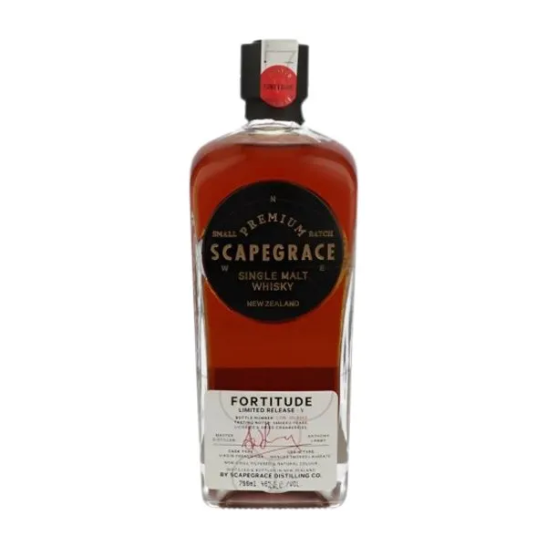 Whisky Single Malt Scapegrace. Fortitude V 70 cl