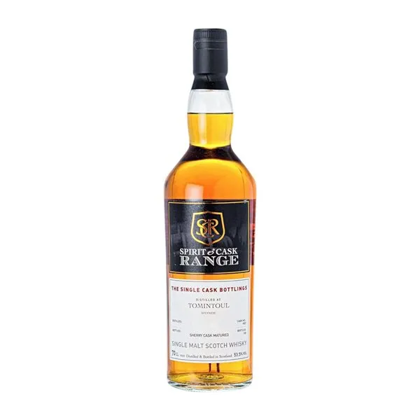Whisky Single Malt Spirit & Cask At Tomintoul Sherry Cask Finish — Acabado en Barrica, Single Cask — Barrica Única 70 cl