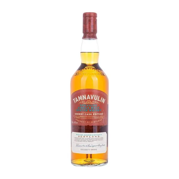 Whisky Single Malt Tamnavulin Tres Botas Jerez Sherry Speyside Cask Finish — Acabado en Barrica 70 cl