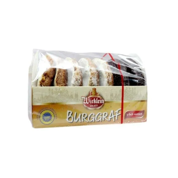 Wicklein Burggraf Oblaten-Lebkuchen / Pan de Especias 200g