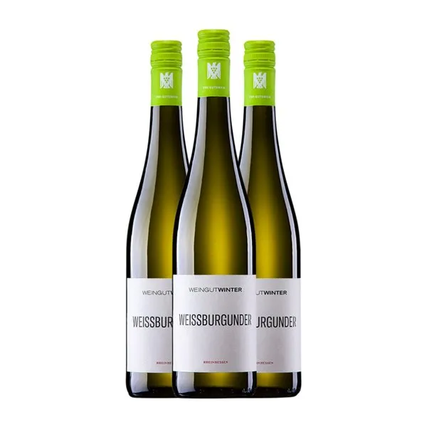 Winter Pinot Blanco Trocken — Seco Rheinhessen VDP Gutswein — Vino de Finca 75 cl Vino Blanco (Caja de 3 unidades)