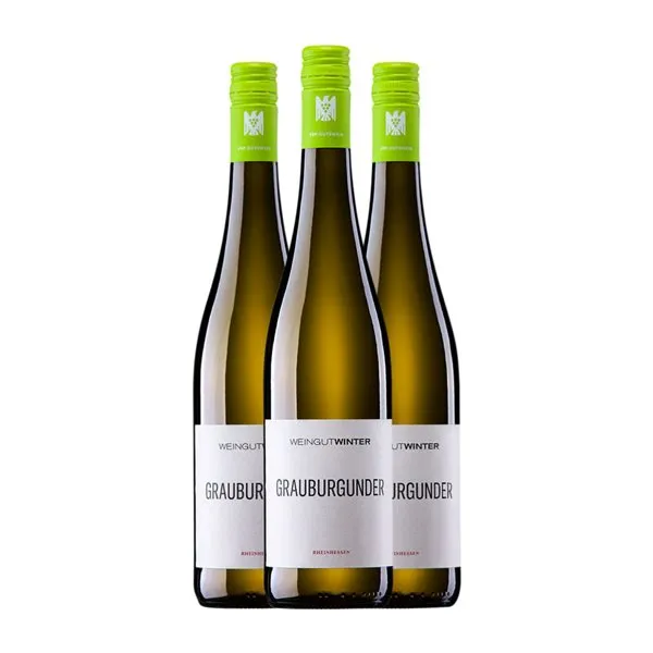 Winter Pinot Gris Trocken — Seco Rheinhessen VDP Gutswein — Vino de Finca 75 cl Vino Blanco (Caja de 3 unidades)