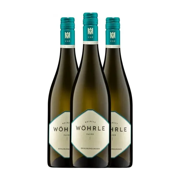 Wöhrle Pinot Gris Trocken — Seco Baden 75 cl Vino Blanco (Caja de 6 unidades)