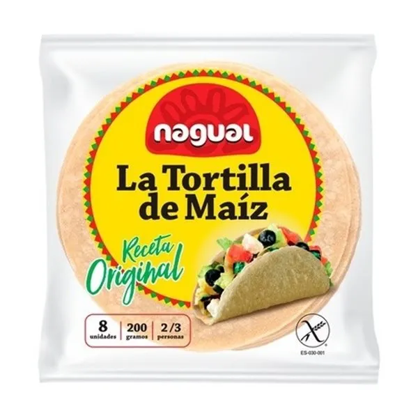 Wrap maiz sin gluten SOL NATURAL 200 gr