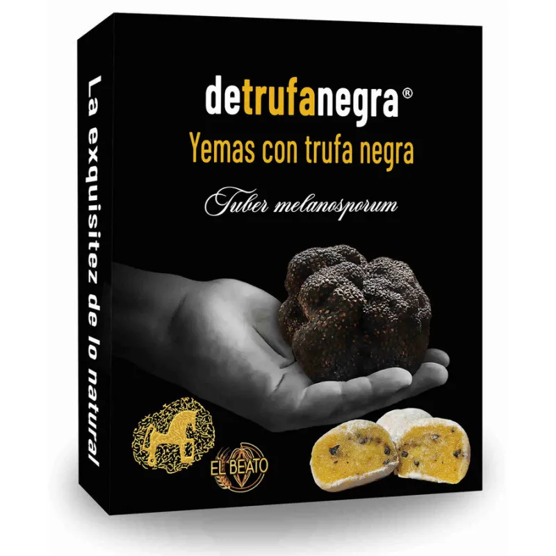 Yemas con Trufa Negra