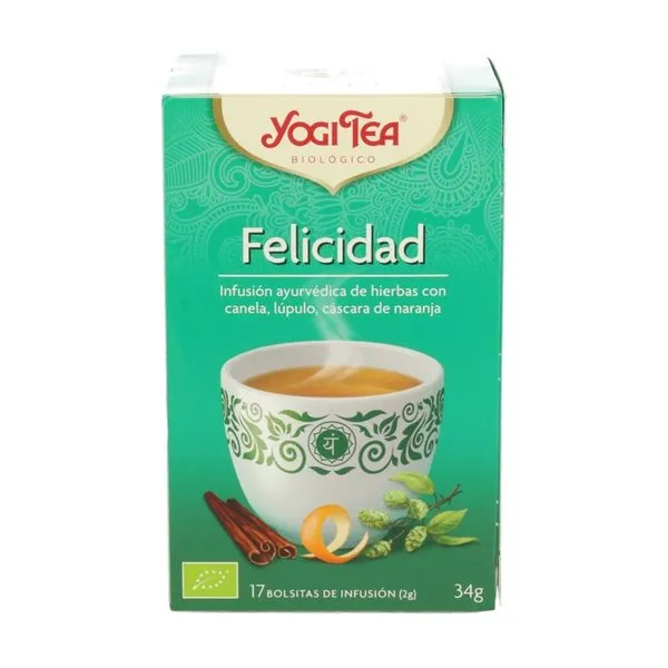 YOGI TEA FELICIDAD 17 FILTROS