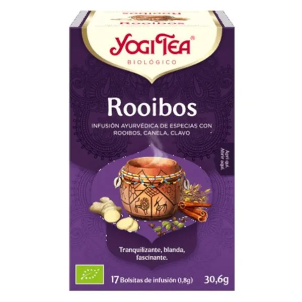 Yogi tea infusion rooibos 17 bolsas BIO