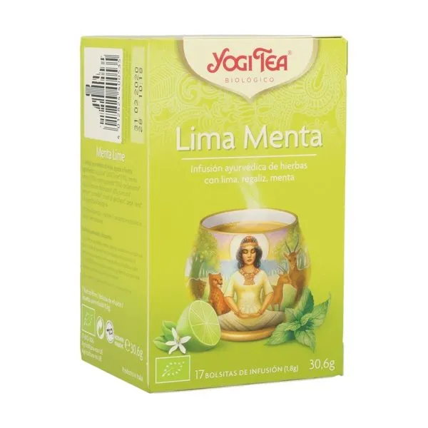 YOGI TEA MENTA Y LIMA 17 FILTROS