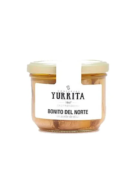 Yurrita Bonito del Norte tarro de vidrio