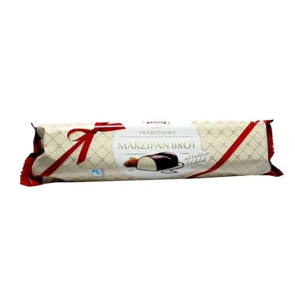 Zentis Traditions Marzipan Brot/ Mazapán Recubeirto de Chocolate 500g
