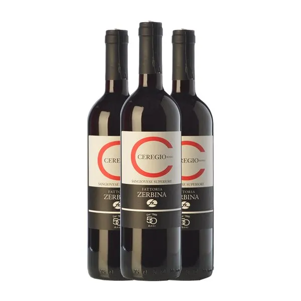 Zerbina Ceregio Sangiovese di Romagna 75 cl Vino Tinto (Caja de 3 unidades)