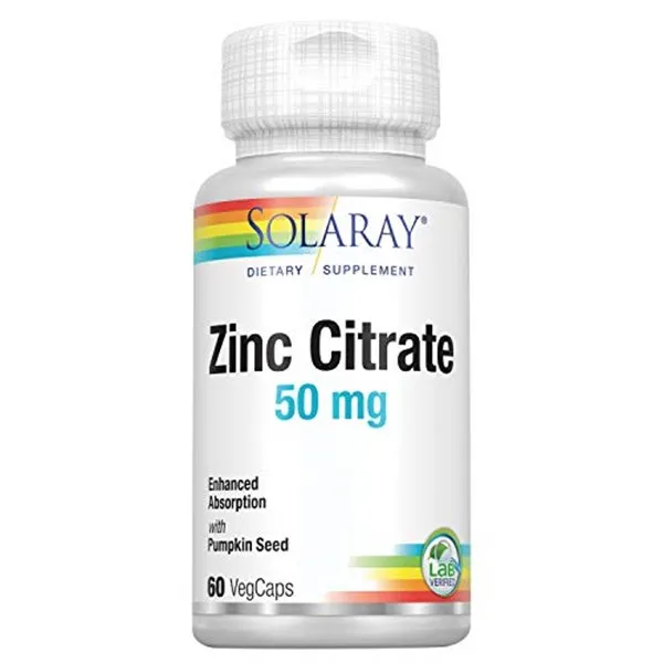 ZINC CITRATO 50 MG 60 VEGACAPS