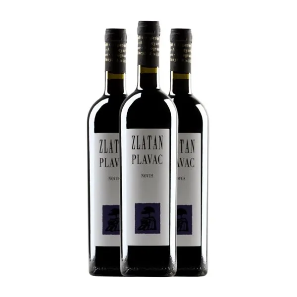 Zlatan Otok Srednja I Južna Novus Plavac 75 cl Vino Tinto (Caja de 3 unidades)