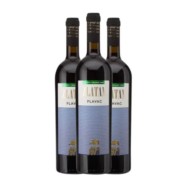 Zlatan Otok Srednja I Južna Plavac Organic — Ecológico 75 cl Vino Tinto (Caja de 3 unidades)