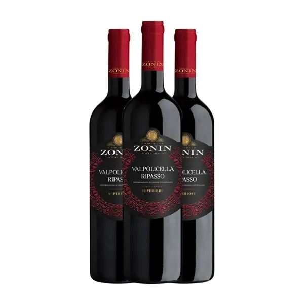 Zonin Valpolicella Ripasso Superiore — Superior 75 cl Vino Tinto (Caja de 6 unidades)