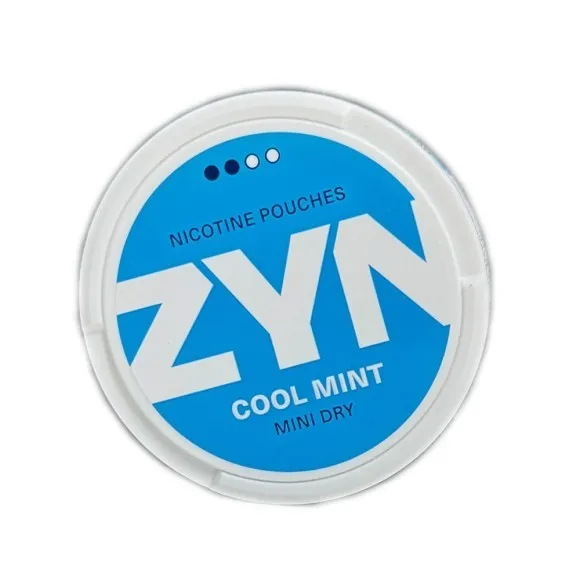 Zyn Nicotine Pouches Cool Mint Mini Dry / Bolsitas Nicotina 8g